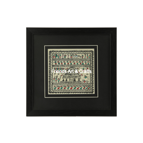 Black Square Wooden Frame 10 x 10