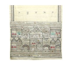 Hand-Painted Saura Art Cotton Saree