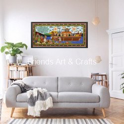 Boita Bandana Pattachitra Painting – Kalinga Maritime Heritage Edition