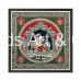 Radha Krishna Divine Love Pattachitra Painting - Eternal Devotion Edition