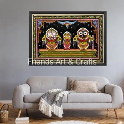 Lord Jagannath Besa Pattachitra Painting