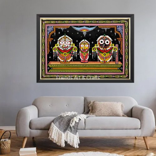 Lord Jagannath Besa Pattachitra Painting